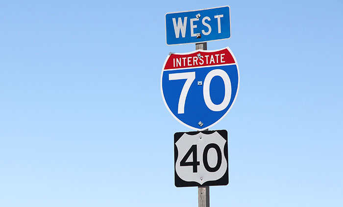 Interstate signs