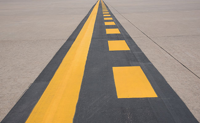 Airfield pavement marking